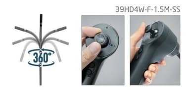 MITC-39D4W-F-1.5M-SS-M โพรบสำหรับกล้องส่องท่อรุ่น X600, X600Plus