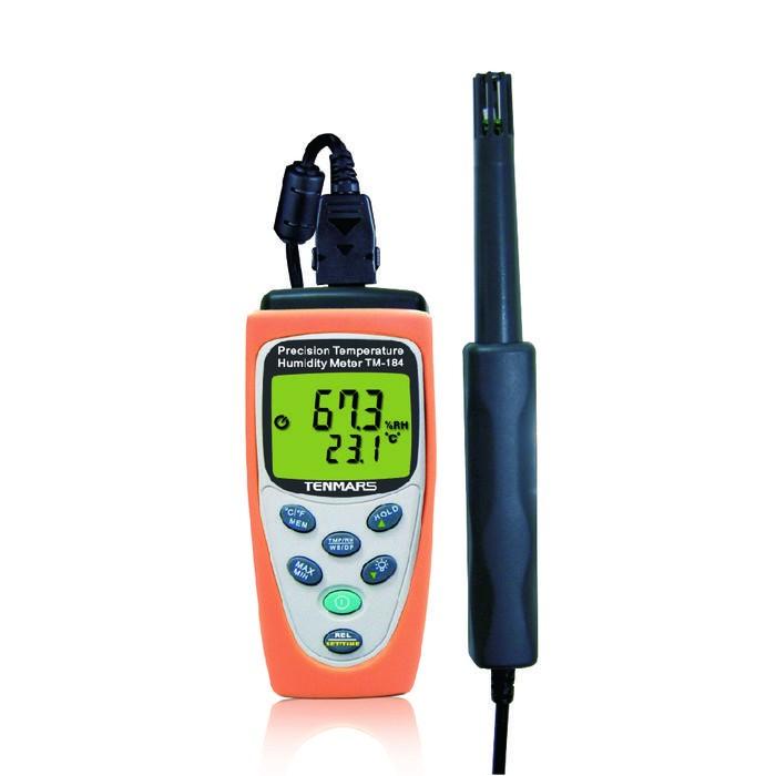 Tenmars TM-184 เครื่องวัดอุณหภูมิและความชื้น image