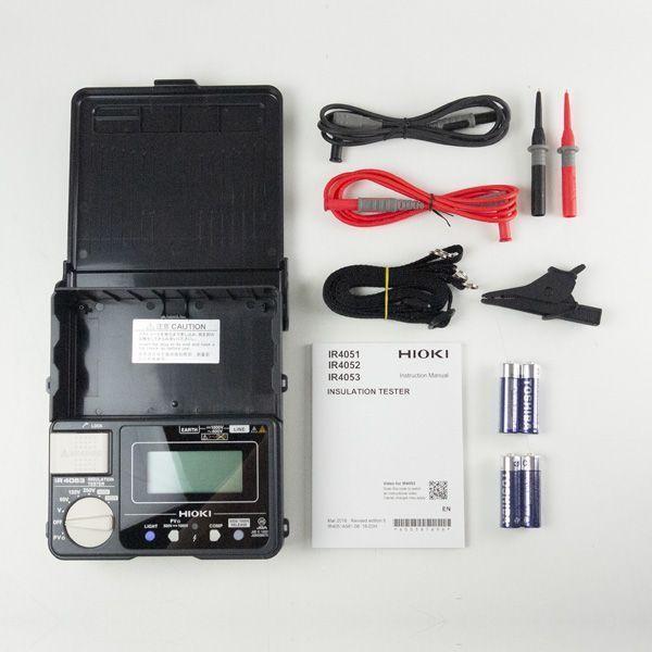 HIOKI IR4053-10 เครื่องทดสอบความเป็นฉนวน image