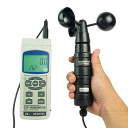 Lutron AM-4257SD เครื่องวัดและบันทึกความเร็วลมแบบคัพ SD Card image