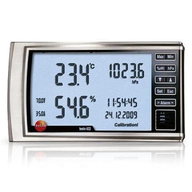 Testo 622 เครื่องวัดอุณหภูมิ ความชื้นสัมพัทธ์และแรงดันบรรยากาศ