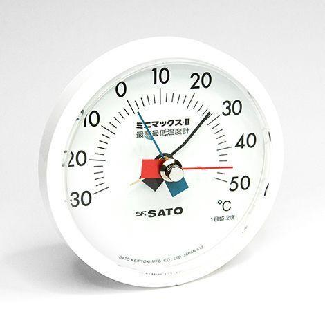 SK Sato MINI-MAX-II ที่วัดอุณหภูมิติดผนัง (-30 to 50°C) image