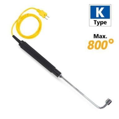 Rixen SK-03H โพรบวัดอุณหภูมิพื้นผิว Max.800°C (Type K)