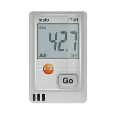 Testo 174 H เครื่องบันทึกอุณหภูมิความชื้น พร้อมสาย USB-C