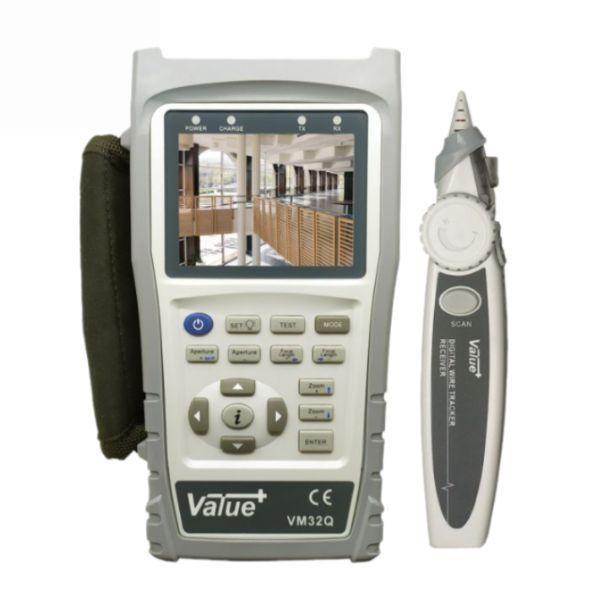 Value+ VM32Q เครื่องทดสอบกล้อง │AHD, TVI, CV image