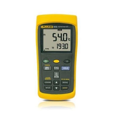 Fluke-54-II-B เครื่องวัดอุณหภูมิดิจิทัล 2 channel Type J,K,T,E