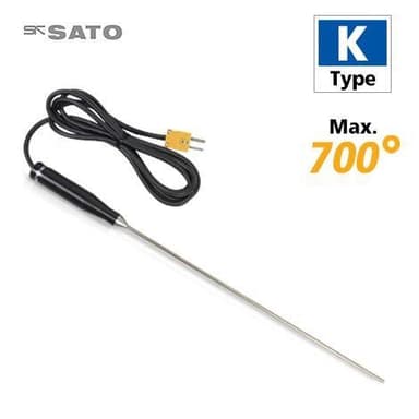 SK Sato MC-K7101 โพรบวัดอุณหภูมิทั่วไป (General Purpose Probe) Max.700℃ (Type K)