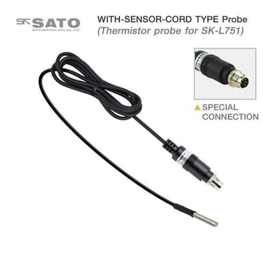 SK Sato SK-L751-2 โพรบวัดอุณหภูมิ Thermistor) าำหรับเครื่องวัดอุณหภูมิรุ่น SK-L751