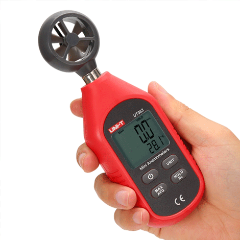 UNI-T UT363 เครื่องวัดความเร็วลมแบบใบพัด image