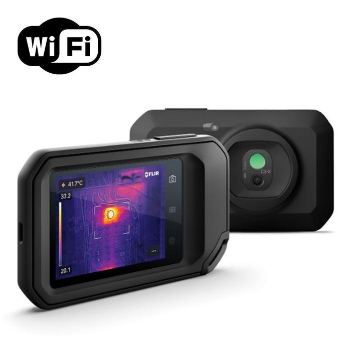 FLIR-C3-X-WIFI กล้องถ่ายภาพความร้อนแบบพกพา (128 X 96 Pixels) | พร้อม Cloud & Wi-Fi image