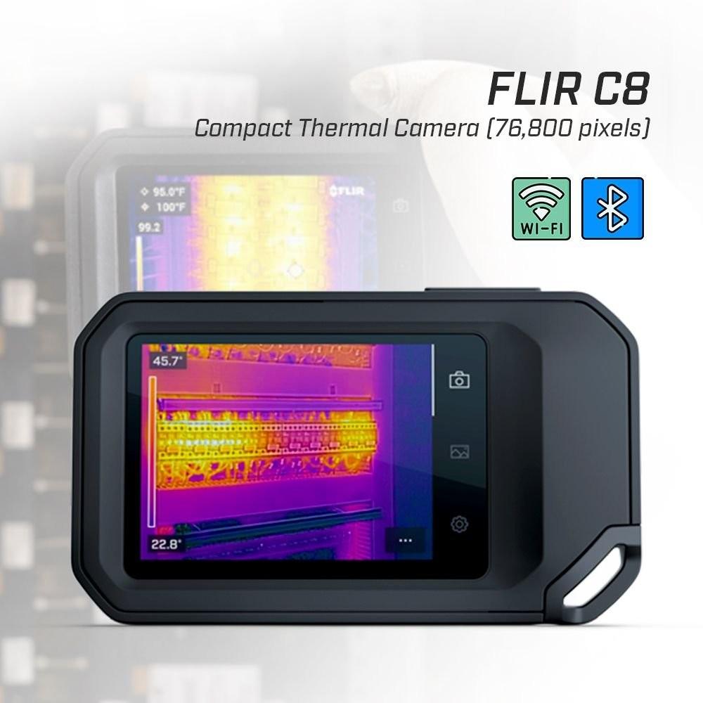 FLIR-C8 กล้องถ่ายภาพความร้อนแบบพกพา image