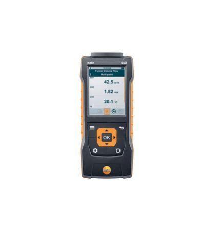Testo 440 เครื่่องวัดความเร็วลม Air velocity and IAQ measuring instrument image