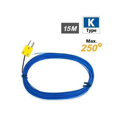 Rixen GK-03-15M โพรบวัดอุณหภูมิทั่วไป Max. 250℃ (General Type) 15M
