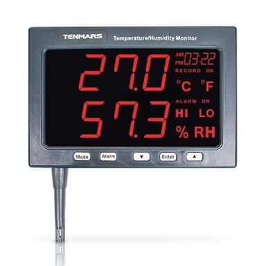Tenmars TM-185 เครื่องวัดอุณหภูมิและความชื้น