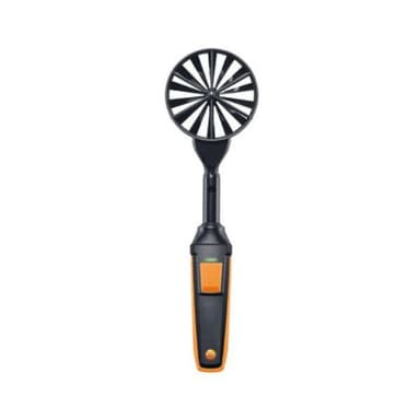 Testo-0635-9431 เครื่องวัดความเร็วลมใบพัด พร้อม Bluetooth และเซ็นเซอร์อุณหภูมิ (Vane probe)