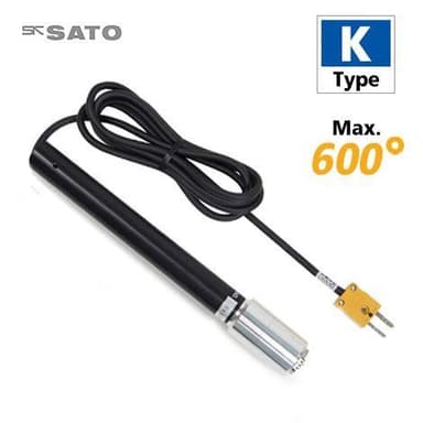 SK Sato MC-K7301 โพรบวัดอุณหภูมิพื้นผิว Max.600 ℃ (Type K)