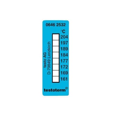 Testoterm แถบวัดอุณหภูมิ 0646 2532 (10pc/pack)
