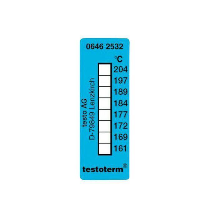 Testoterm แถบวัดอุณหภูมิ 0646 2532 (10pc/pack) image
