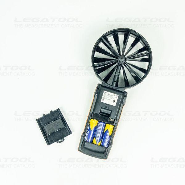 Testo 417 Kit 1 เครื่องวัดความเร็วลม พร้อม กรวยวัดความเร็วลม | With App Connection image