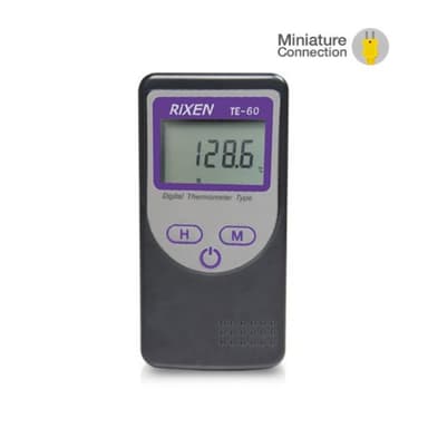 RIXEN TE-60 เครื่องวัดอุณหภูมิ Type E