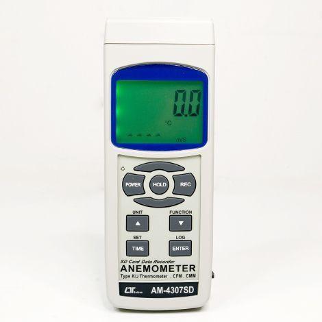 Lutron AM-4307SD เครื่องวัดและบันทึกความเร็วลม 4 In 1 | SD Card image