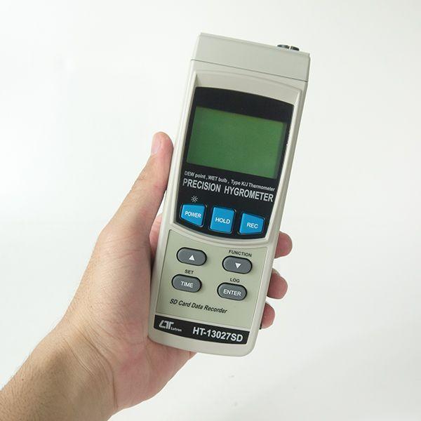 Lutron HT-13027SD เครื่องวัดอุณภูมิความชื้น | SD Card image