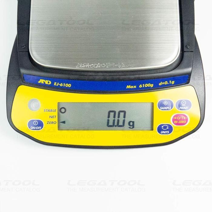 AND EJ-6100 เครื่องชั่งน้ำหนักดิจิตอล | Max.6100g image