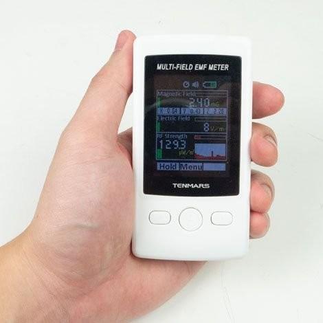 Tenmars TM-190 เครื่องวัดสนามแม่เหล็กไฟฟ้า 3-Axis Multi-Field EMF Meter image