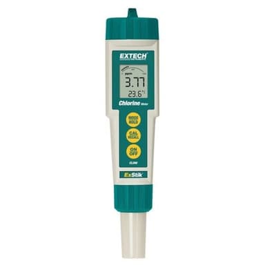 EXTECH EX800 เครื่องวัดคุณภาพน้ำ 3-in-1 Chlorine, pH, Temperature Kit