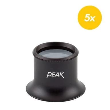 Peak 2048 A20D แว่นขยายแบบคาดศีรษะ Eye Lupe 5X