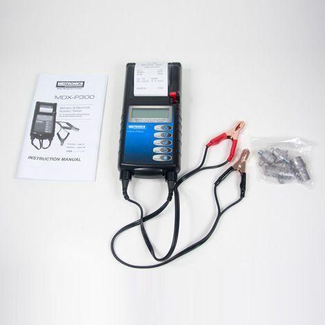 MIDTRONICS MDX-P300 เครื่องวิเคราะห์แบตเตอรี่และระบบไฟฟ้ารถยนต์ (Built-In Printer) image