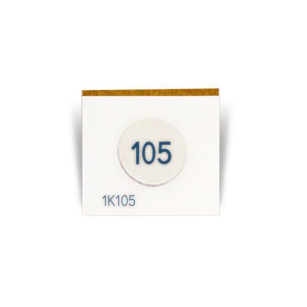 Asey 1K105-P20 แถบวัดอุณหภูมิ 1points (105°C) | 20pcs/ 1pack image