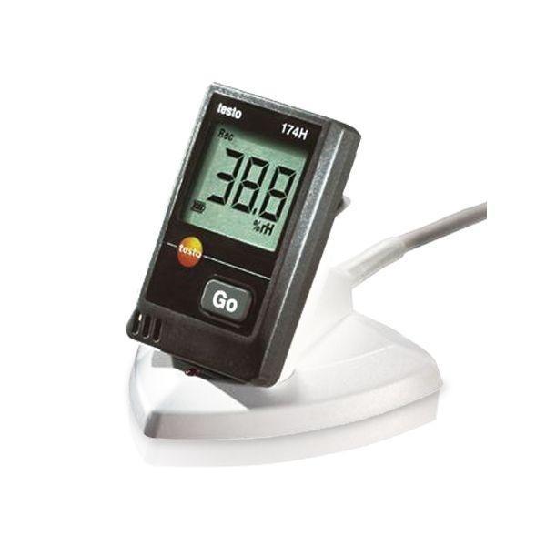 Testo-174H-Set เครื่องบันทึกอุณหภูมิความชื้น พร้อม USB Docking image