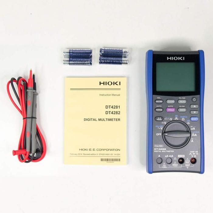 Hioki-DT4282 ดิจิตอลมัลติมิเตอร์ High-End Type (10 A Direct Input) image
