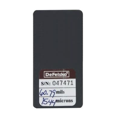 DeFelsko STD-CS60 Certified Plastic Shims For Coating Thickness | 1500 Micron