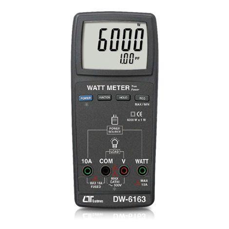Lutron DW-6163 เครื่องวิเคราะห์ไฟฟ้า image