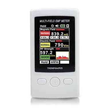 Tenmars TM-190 เครื่องวัดสนามแม่เหล็กไฟฟ้า 3-Axis Multi-Field EMF Meter
