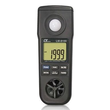 Lutron LM-8100 เครื่องวัดความเร็วลม 4 in 1