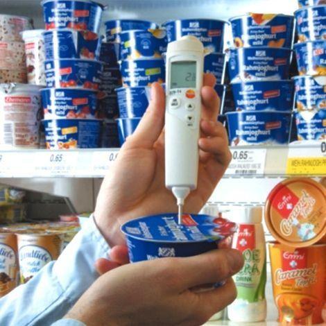 Testo-826-T4 เครื่องวัดอุณหภูมิดิจิตอล 2in1 HACCP (IP65) | Max.230°C image