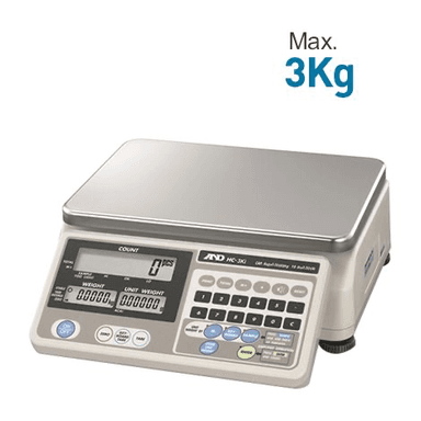 AND HC-3Ki เครื่องชั่งน้ำหนักดิจิตอล | Max.3Kg