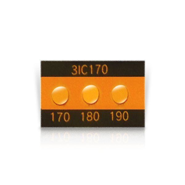 Asey 3IC170-P20 แถบวัดอุณหภูมิ 3จุด (170/180/190°C) | 20pcs/ 1pack image