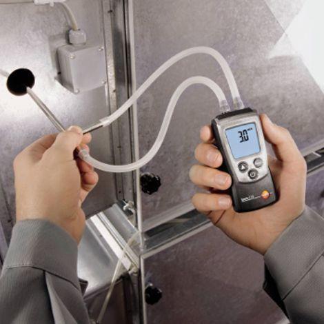 Testo-510-Set เครื่องวัดความดันต่างและอัตราการไหลแบบพกพา image