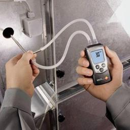 Testo-510-Set เครื่องวัดความดันต่างและอัตราการไหลแบบพกพา image
