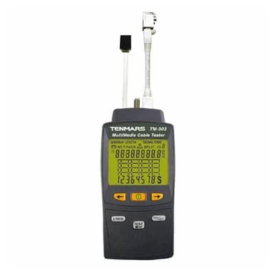 Tenmars TM-903 เครื่องทดสอบสายแลน Multimedia LAN Cable Tester