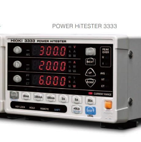 HIOKI 3333 เครื่องวิเคราะห์ไฟฟ้า AC POWER HiTESTER image