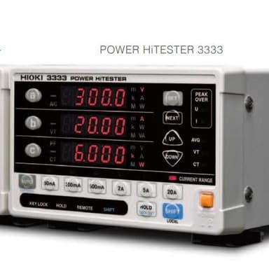 HIOKI 3333 เครื่องวิเคราะห์ไฟฟ้า AC POWER HiTESTER