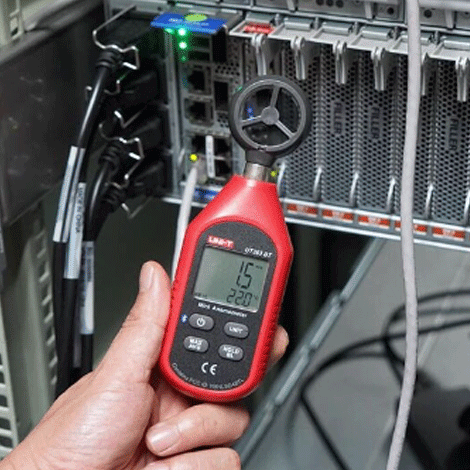UNI-T UT363 เครื่องวัดความเร็วลมแบบใบพัด image