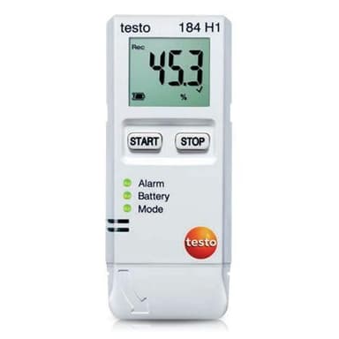 Testo-184-H1 เครื่องบันทึกอุณหภูมิและความชื้นดิจิตอล