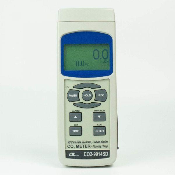 Lutron CO2-9914SD เครื่องวัดคาร์บอนไดออกไซด์ 5in1 | SD Card image