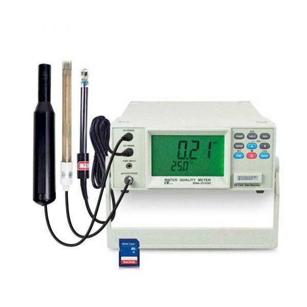 Lutron BWA-2018SD เครื่องวัดและบันทึกพีเอชและคุณภาพน้ำแบบตั้งโต๊ะ | SD Card image